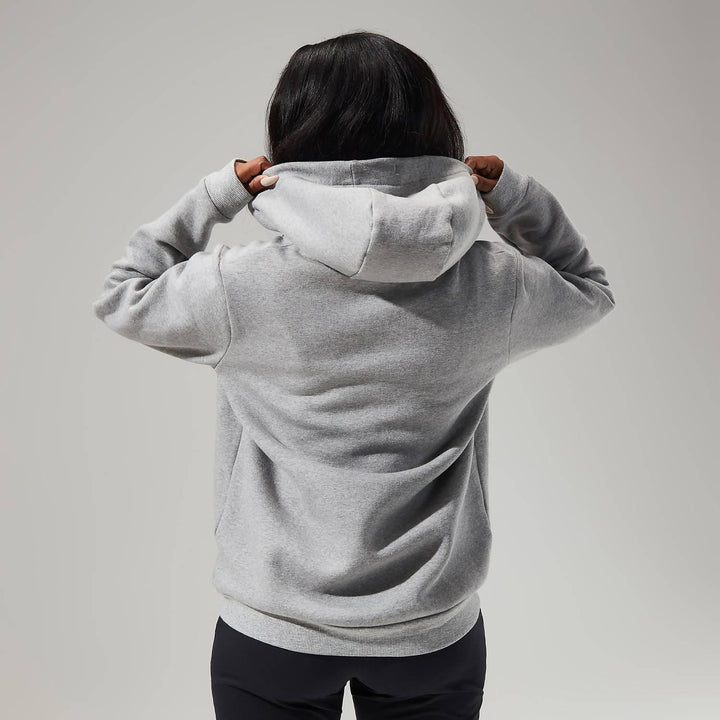 Berghaus Women's Logo Hoody - Dark Grey - Towsure