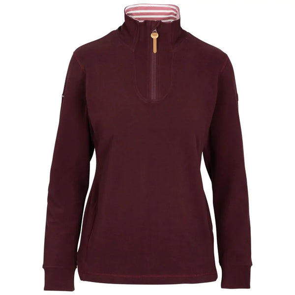 Trespass Womens Fleece AT200 Big Heart - Mulberry