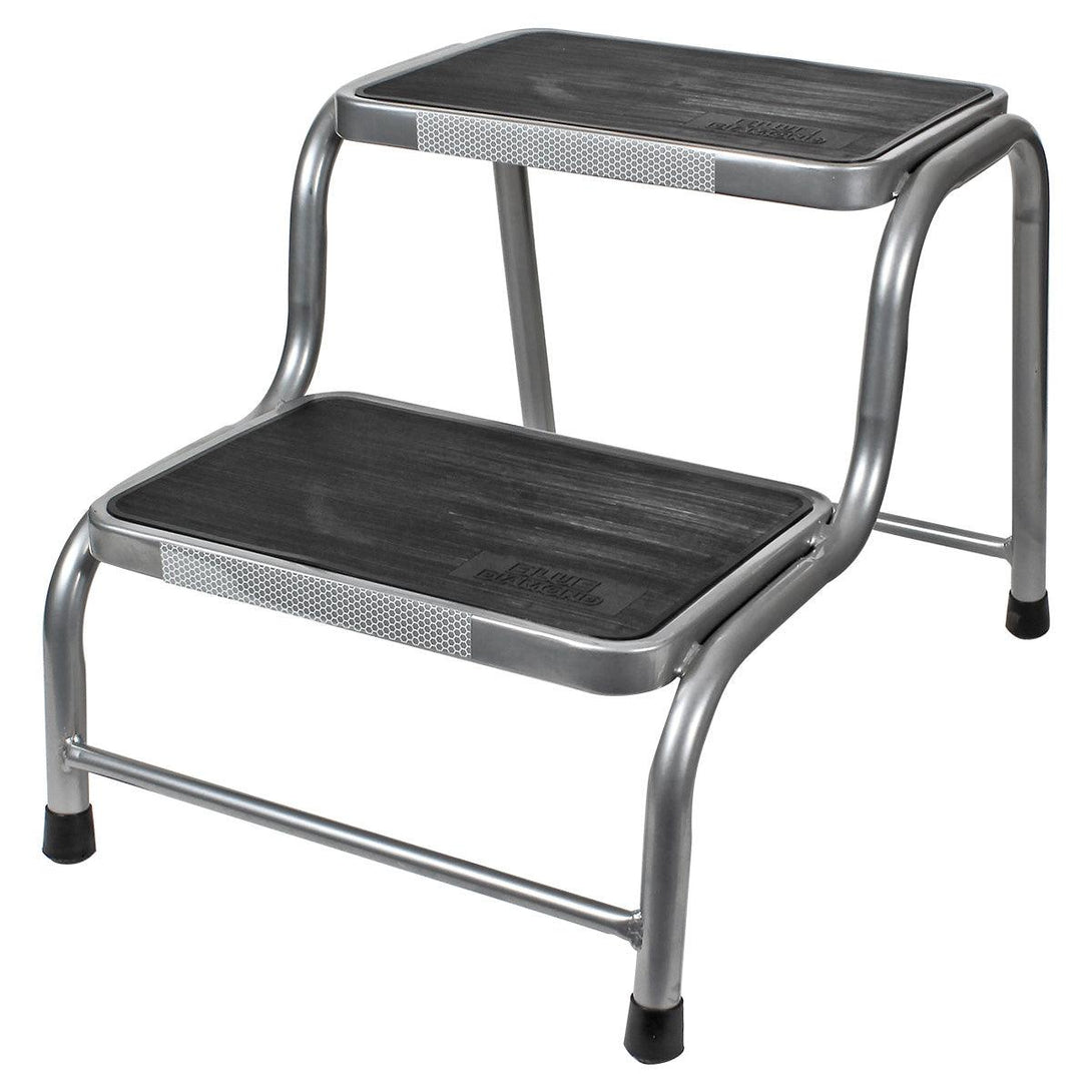 Blue Diamond Steel Double Caravan Step - Towsure