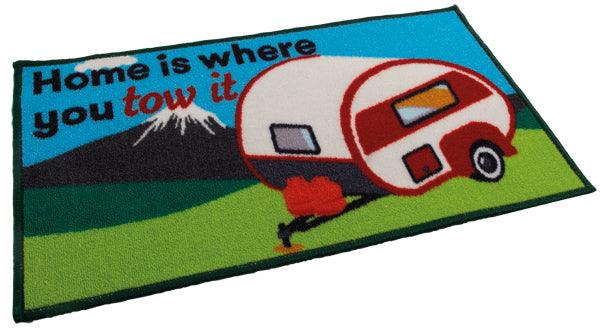 Caravan Mat - Home Is Where You Tow It