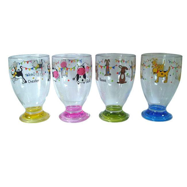 Charlie And Friends 4 Piece Tumbler Set