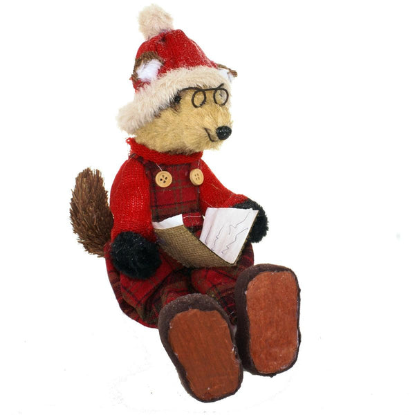 Christmas Mr Badger - Woodland Animals Xmas Ornament
