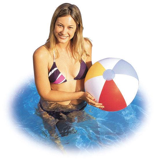 Classic inflatable beach ball