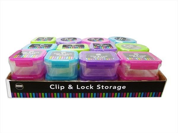 Clip Lock Container 0.2L - 2 Pack