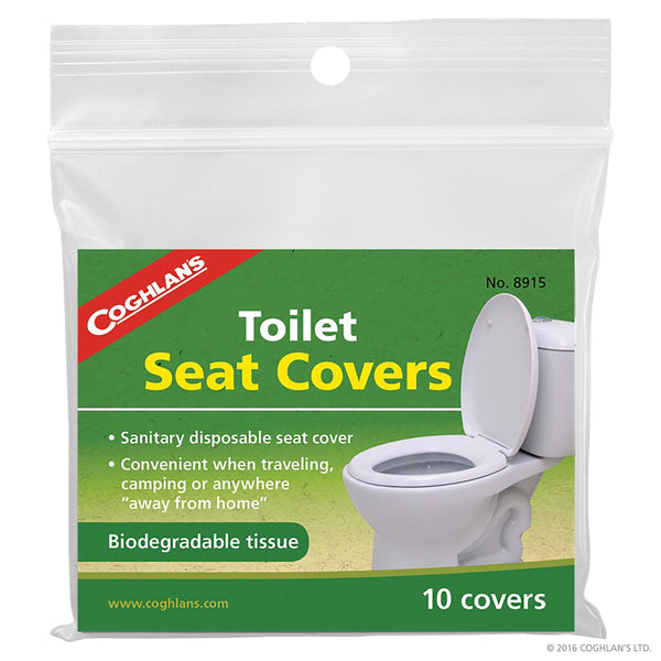 Coghlans Toilet Seat Covers - Pack of 10