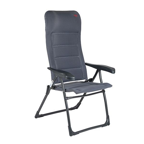 Crespo AP215 Air-Deluxe Adjustable Camping Mesh Chair - Grey