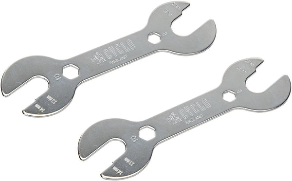 Cyclo Cone Spanners 13/14/15/17mm - Pair