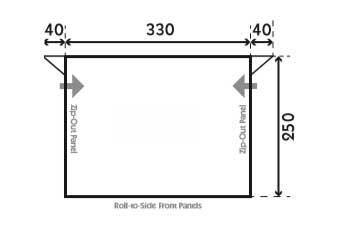 Dometic Rally 330 Porch Awning 2024 - Towsure