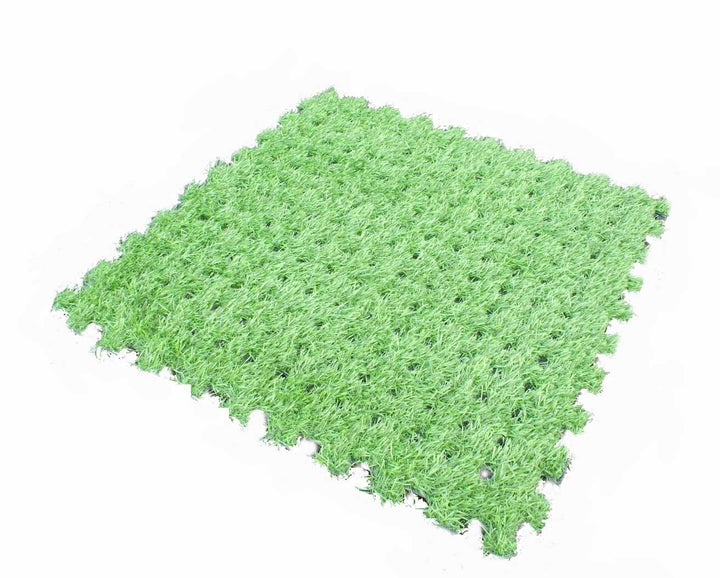 Easy Lock Eva Grass Tiles (PK4 + 8 Edgings) - Towsure