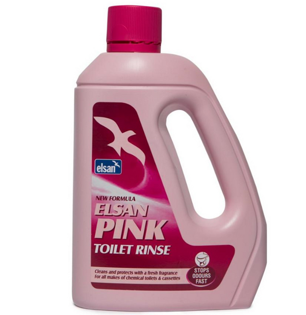 Elsan Pink Toilet Rinse - 2 Litre
