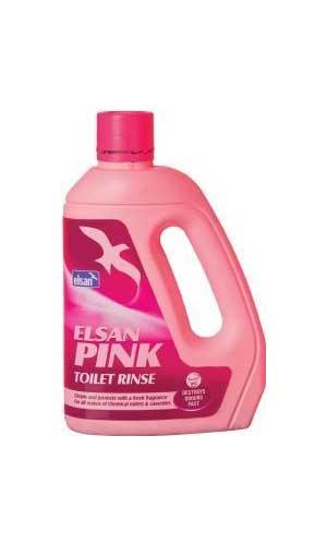 Elsan Pink Toilet Rinse - 2 Litre