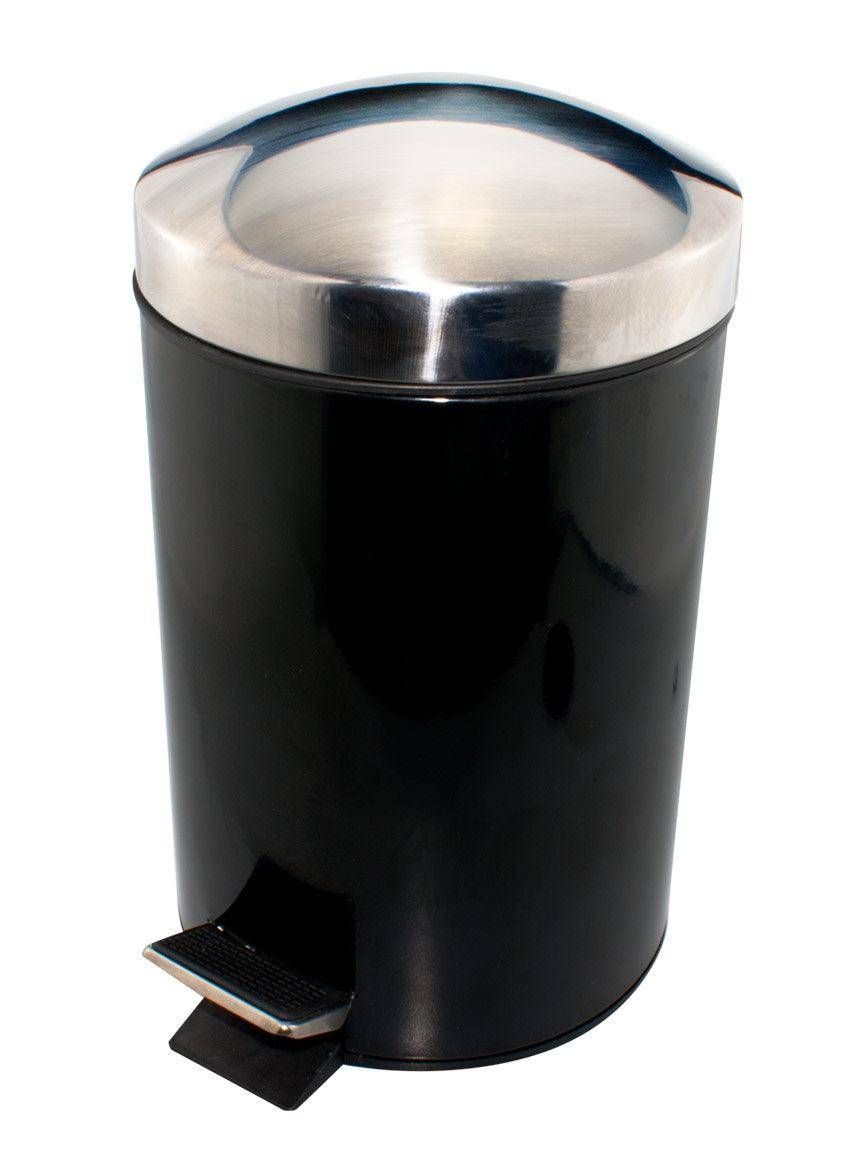 Essentials 3 Litre Retro Metal Pedal Bin - Towsure