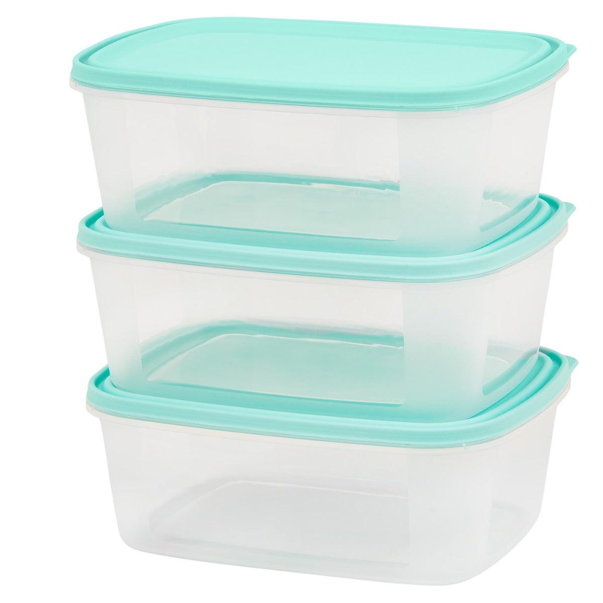 Container Box 2.0l Everyday 2 Litre Plastic Food Box Containers - Lunchboxes - Freezer ...