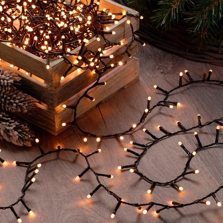 Festive 520 Glow-Worm Lights - Warm White - Towsure