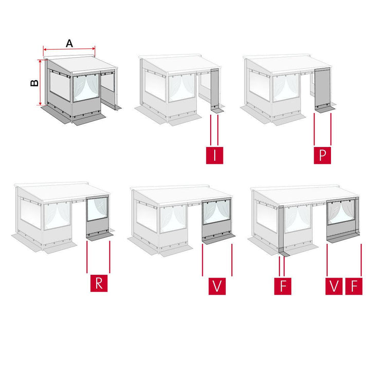 Fiamma Caravanstore & F35 Pro Privacy Room CS Light - Towsure