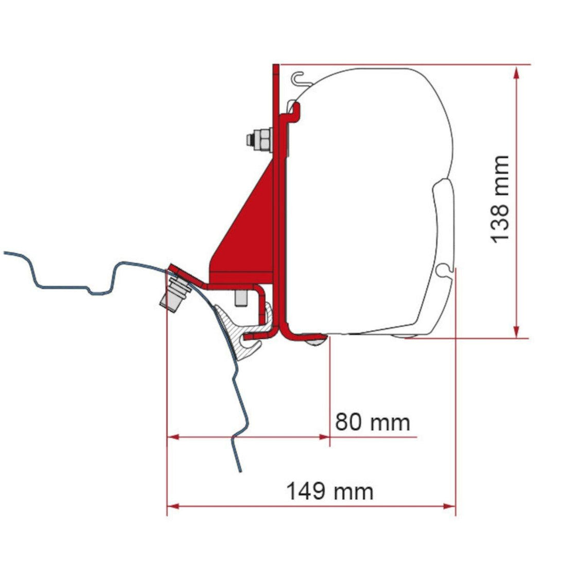 Fiamma F45 S Adaptor 98655Z147