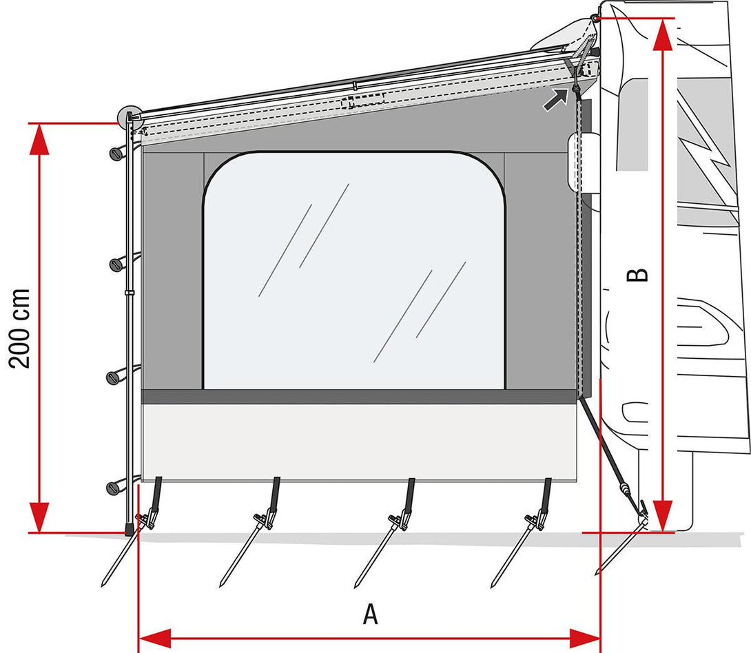 Fiamma Side W Caravanstore Pro - Side Panel - Towsure