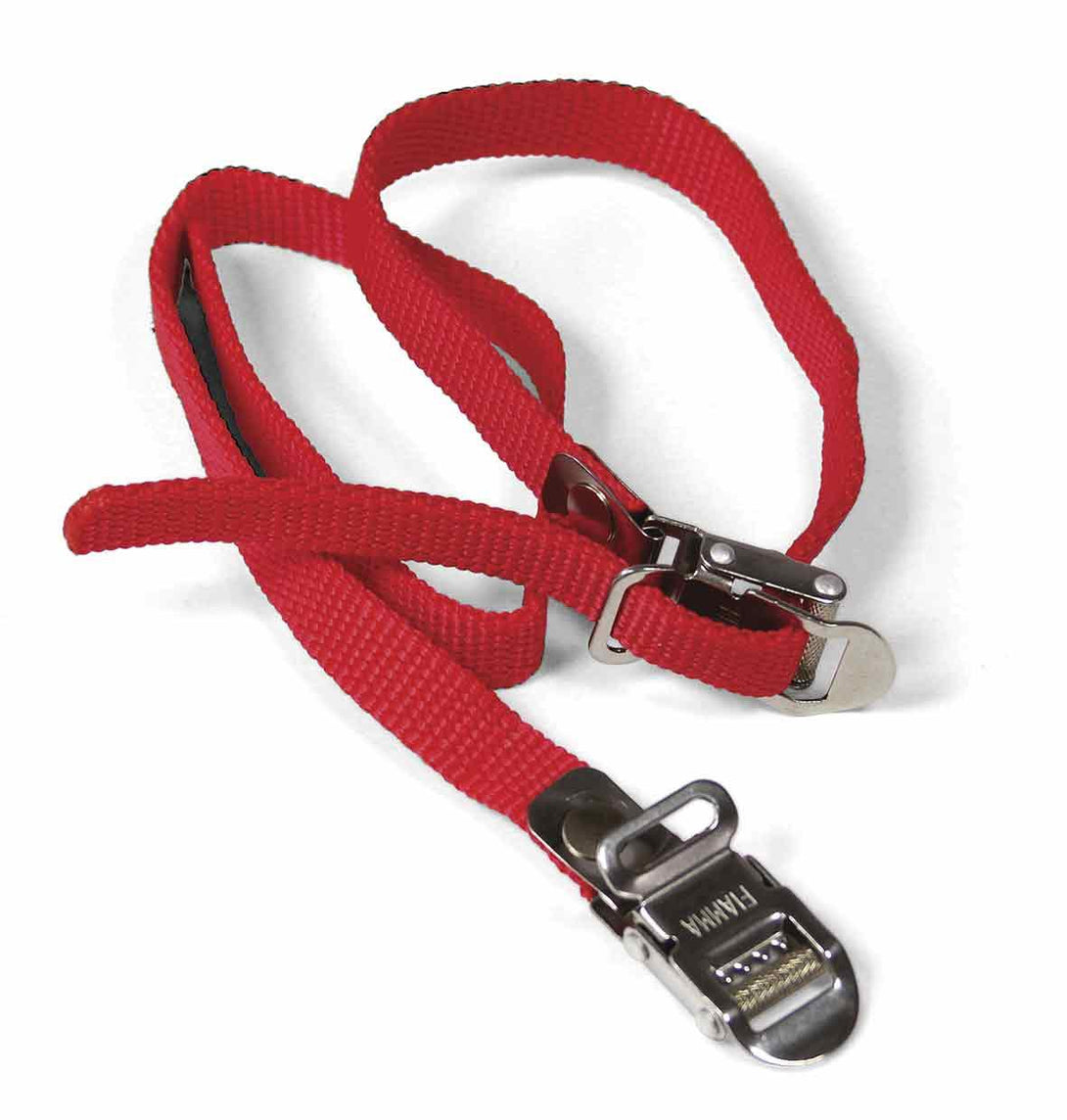 Fiamma Strip Cycle Carrier Straps - Pair (Red) - Towsure