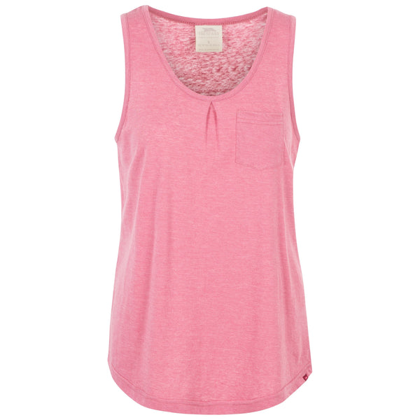 Trespass Fidget Woman's Sleeveless T- Shirt - Rose Blush