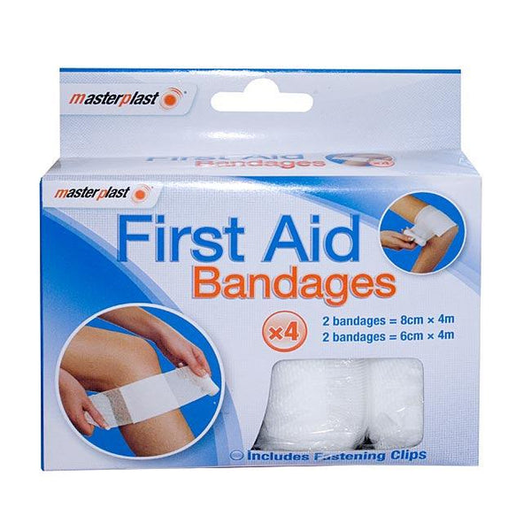 First Aid Bandages x 4