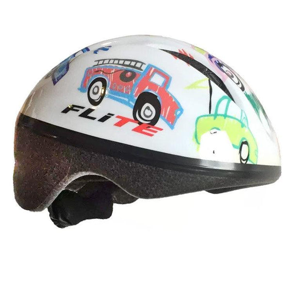 Flite Lil' Bub Child's Cycle Helmet - Cars (48-52cm)
