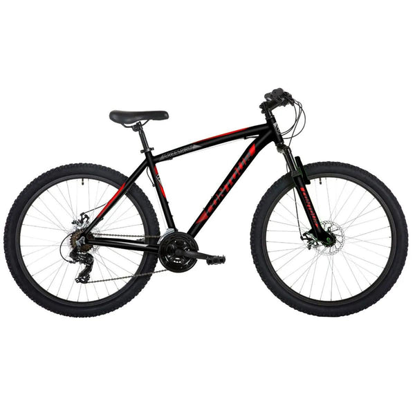 Freespirit Contour 27.5" Wheel Hardtail MTB Style Bike - Black/Red