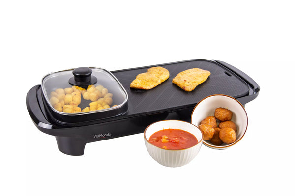 Via Mondo CampGrill 2 in 1 Kitchen Cooking Plate