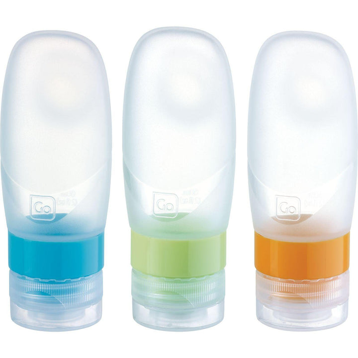 Go Travel Squeezy Bottles 100ML - Pack of 3 - Towsure
