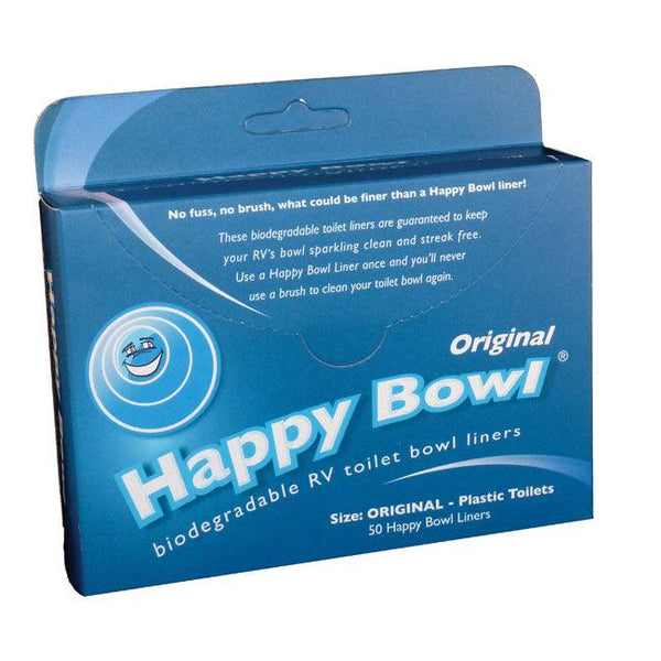 Happy Bowl Toilet Bowl Liners - Pack Of 50
