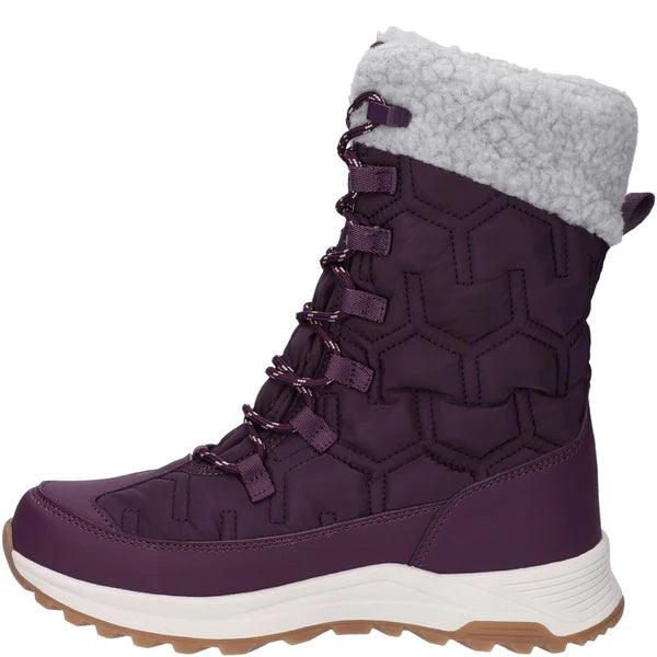 Hi-Tec Women's Sophia Boots - Plum - Towsure