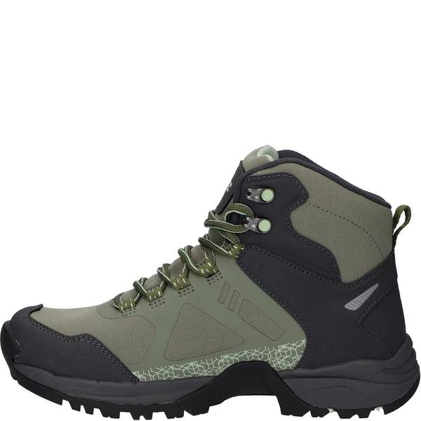 Hi-Tec Women's V-Lite Psych Waterproof Walking Boots - Olive Green - Towsure