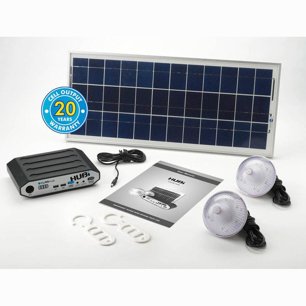 HUBi 10K - 10AMP Solar Lighting & Power System