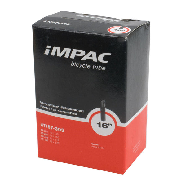 Impac Inner Tube - 16" x 1.75 - 2.25 - Schrader - Towsure