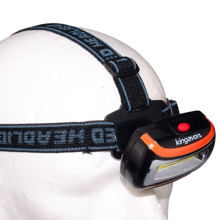 Kingavon 3 Watt COB LED Head Torch - Towsure