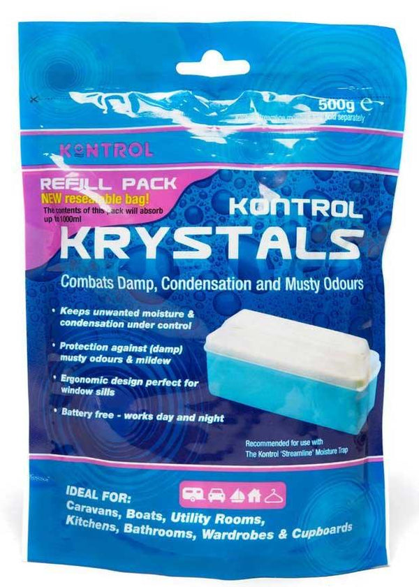 Kontrol Krystals - Caravan Dehumidifier Crystals 500g