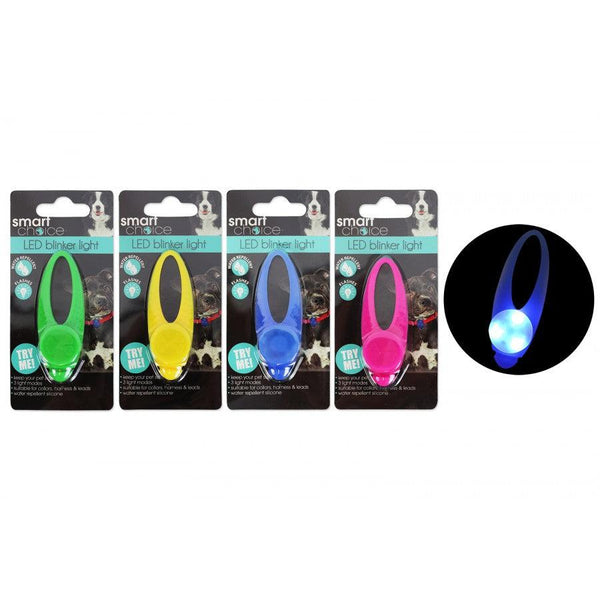 LED Silicone Blinker Light For Pets