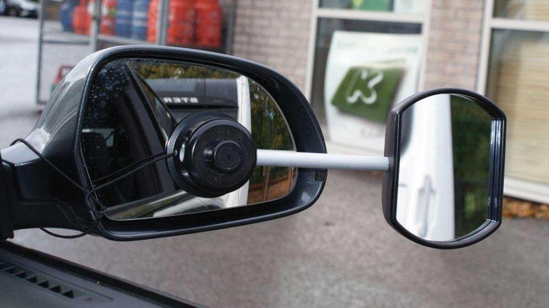 Leisurewize Suction Towing Mirror - Flat - Towsure