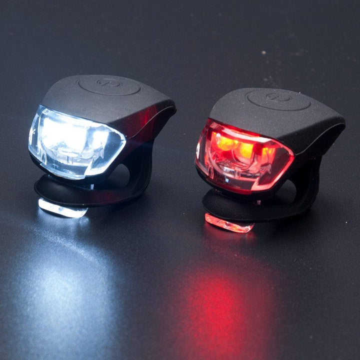 Lumen8 Silicone Front & Rear Bike Light Set - Towsure