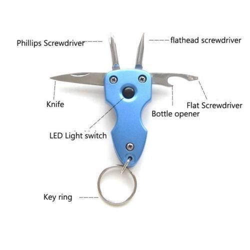 Marksman 7 in 1 Keychain with LED Light - Towsure