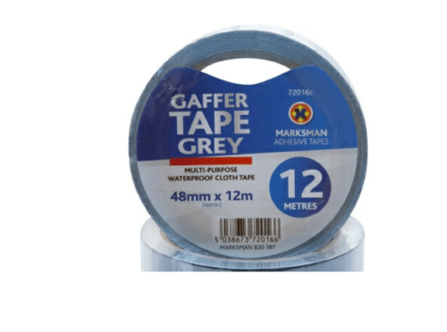 Marksman Gaffer Tape Silver - 48mm x 12m