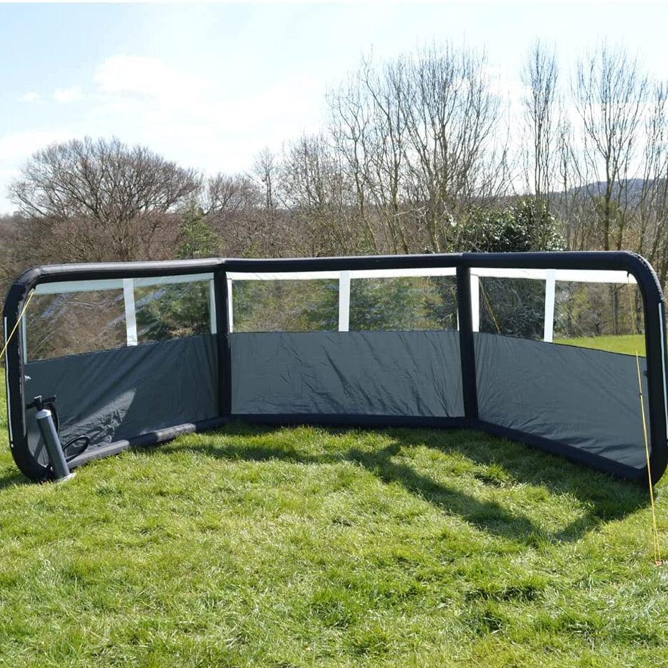 Maypole 3 Panel Inflatable Windbreak (Single Point Inflation) - Towsure