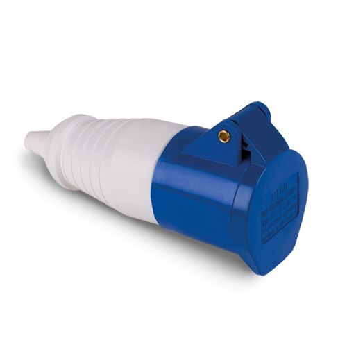 Caravan Site Mains Electric Hookup Socket