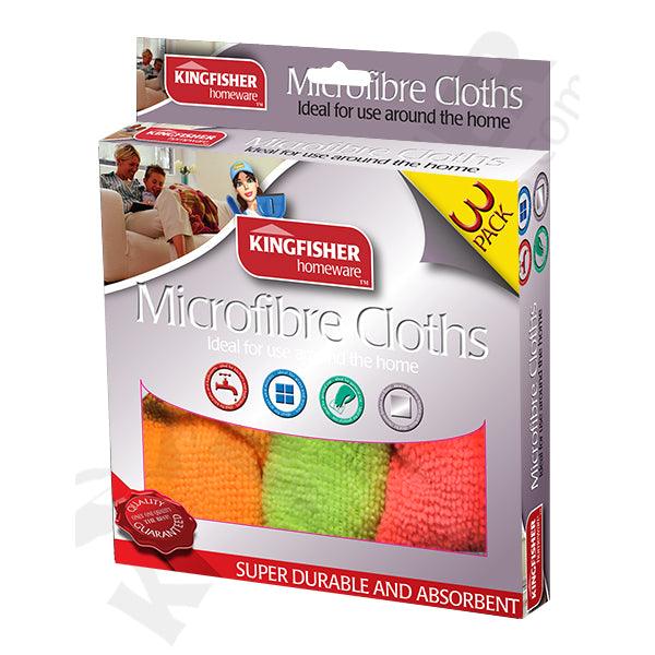 Microfibre Cloths - Pack of 3