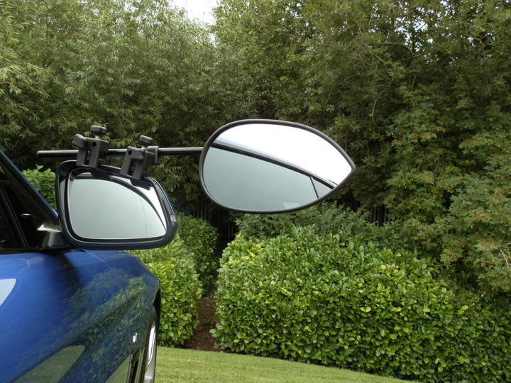 Milenco Aero 4 Convex Mirrors - Twin Pack With Case - Towsure