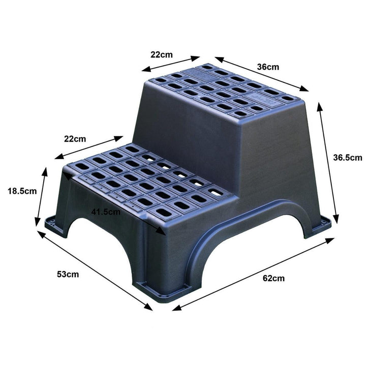 Milenco MGI Double Plastic Caravan Step - Towsure
