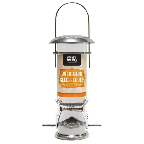 Nature's Market Deluxe Wild Bird Seed Feeder