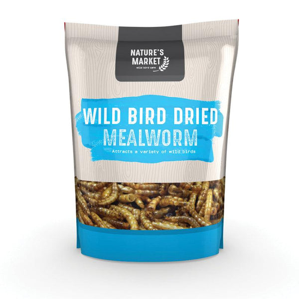 Nature's Market Mealworms Wild Bird Feed - 1kg