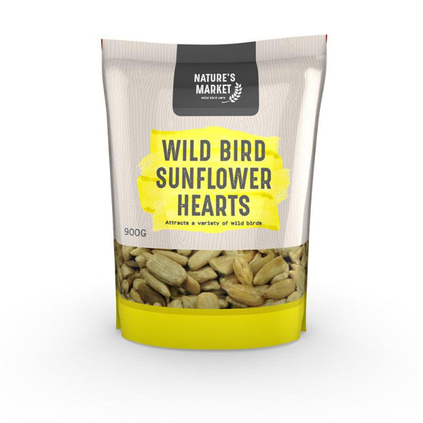 Nature's Market Sunflower Hearts Feed - 0.9kg