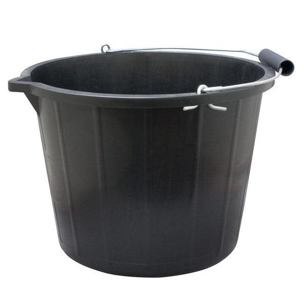 Newmark Black Plastic Bucket - 15 Litre