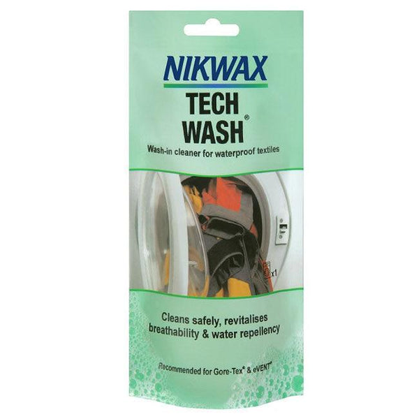 Nikwax Tech Wash Waterproofer - 100ml Pouch